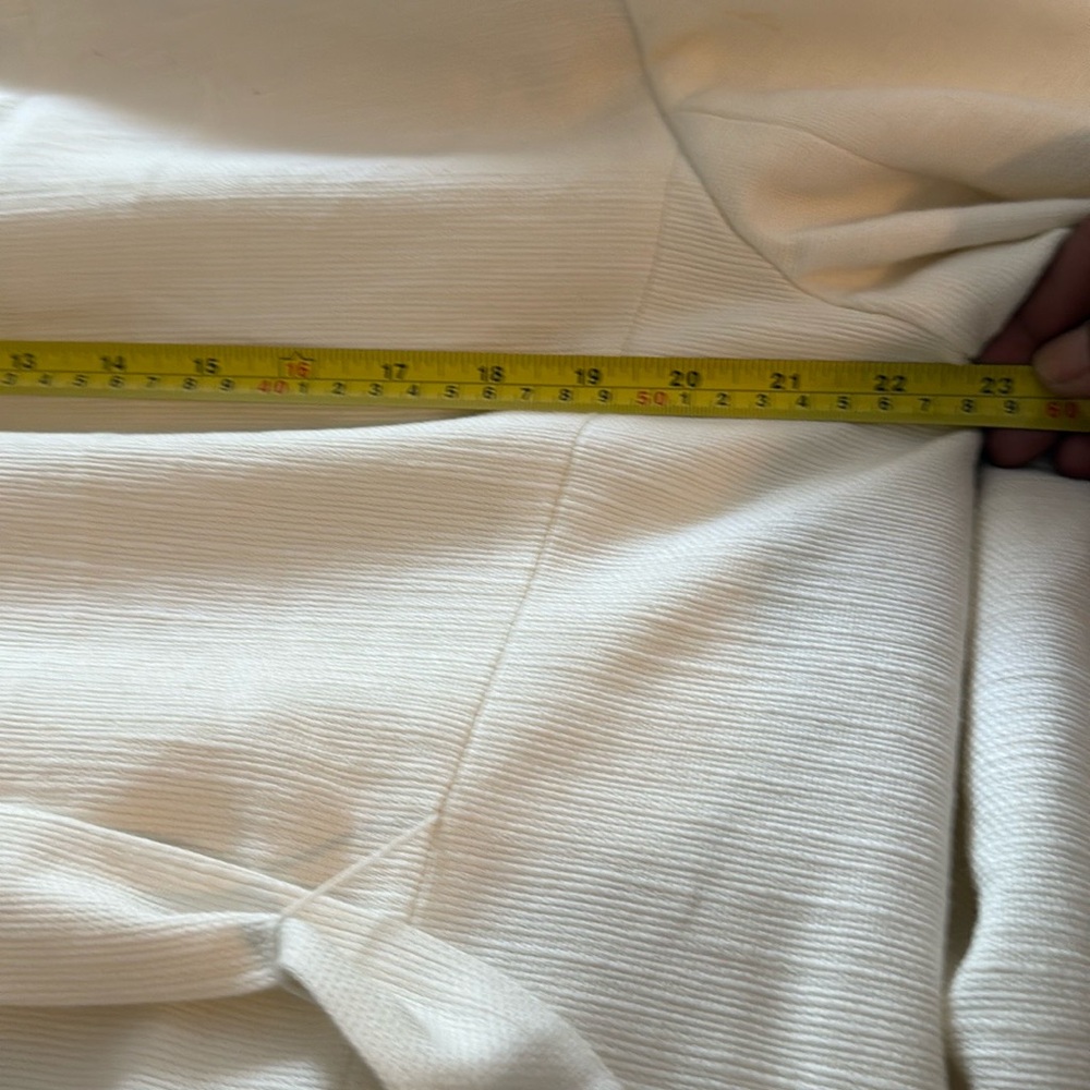 MaxMara Ivory Textured Garment